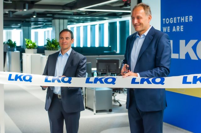 Ribbon cutting ceremony in Katowice, Poland